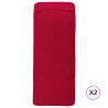 Burgundy Beach Towels 2 pcs - Soft & Quick Dry - 75x200 cm