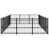 Outdoor Dog Kennel Steel 14.11 m² - Safety and Comfort