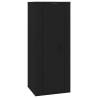 Wall Mounted TV Cabinet Black 40x34.5x100 cm - HipoMarket UK