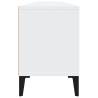 Stylish White TV Cabinet - 150x30x44.5 cm | Hipo Market