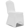 Chair Cover Stretch White - 18 Pcs for Events & More