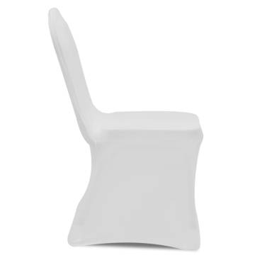 Chair Cover Stretch White - 18 Pcs for Events & More