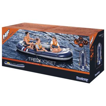 Bestway Hydro-Force Inflatable Boat Treck X3 - Durable & Spacious