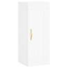 Stylish Highboard White 34.5x34x180 cm - HipoMarket