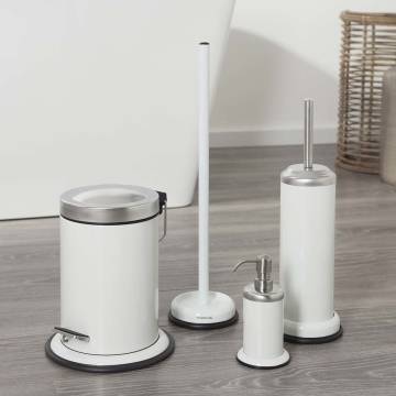 Sealskin Toilet Brush & Holder Acero White - Stylish & Hygienic