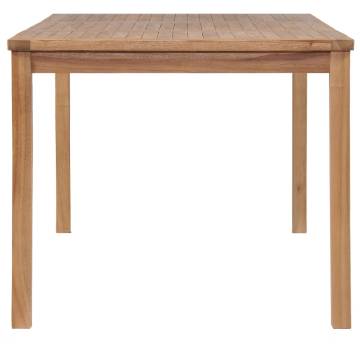 Solid Teak Wood Garden Table 150x90x77 cm - Durable & Stylish