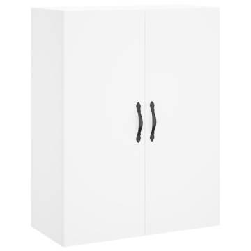 Stylish Highboard White 69.5x34x180 cm | Hipo Market