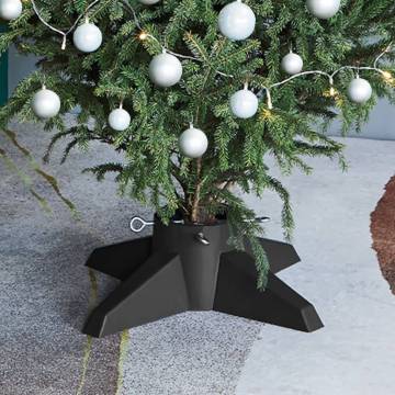 Christmas Tree Stand Grey - Durable & Stylish | Hipo Market