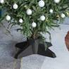 Christmas Tree Stand Grey 55.5x55.5x15 cm Colour grey Quantity in Package 1 