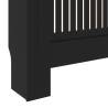 MDF Radiator Cover Black 205 cm | Stylish & Durable Design