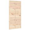 Barn Door 100x1.8x214 cm Solid Wood Pine - Stylish & Space-Saving