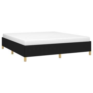 Black Bed Frame 180x200 cm Super King - Stylish & Durable