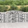 Arched Gabion Baskets 15 pcs 400x50x100/120 cm Galvanised Iron Size 400 x 50 x 100/120 cm Quantity in Package 15 