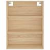 Stylish Highboard Sonoma Oak - 69.5x34x180 cm | Hipomarket