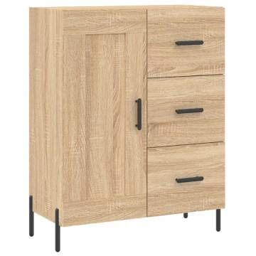 Stylish Highboard Sonoma Oak - 69.5x34x180 cm | Hipomarket