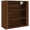 Stylish Highboard Brown Oak - Engineered Wood Storage Solution