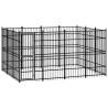 Outdoor Dog Kennel Steel 11.06 m² Size 384 x 288 x 200 cm Quantity in Package 1 