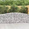 Arched Gabion Baskets 10 pcs 400x50x80/100 cm Galvanised Iron Size 400 x 50 x 80/100 cm Quantity in Package 10 