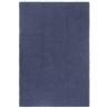 Rug Rectangular Navy Blue 200x300 cm Cotton Colour blue Size 200 x 300 cm 