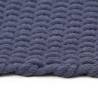 Navy Blue Cotton Rug 200x300 cm – Cozy & Elegant Décor