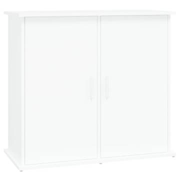 White Aquarium Stand 81x36x73 cm - Durable & Stylish