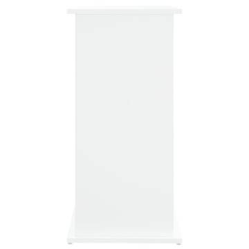 White Aquarium Stand 81x36x73 cm - Durable & Stylish