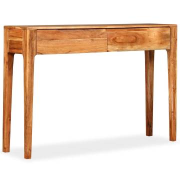 Solid Wood Console Table - Rustic Charm | HipoMarket UK