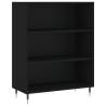 Stylish Highboard Black 69.5x34x180 cm | Hipomarket