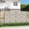 Arched Gabion Baskets 8 pcs 300x30x180/200 cm Galvanised Iron Size 300 x 30 x 180/200 cm Quantity in Package 8 