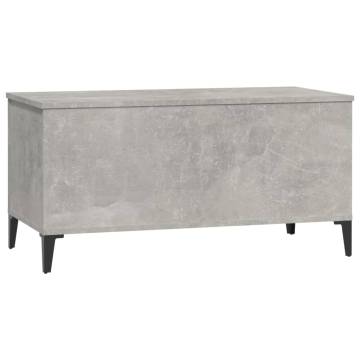 Concrete Grey Coffee Table - Stylish & Functional Design