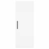 Stylish Highboard White 34.5x34x180 cm - Hipomarket