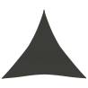 Sunshade Sail 160 g/m² Anthracite 4.5x4.5x4.5 m HDPE Colour anthracite Size 4.5 x 4.5 x 4.5 m Quantity in Package 1 