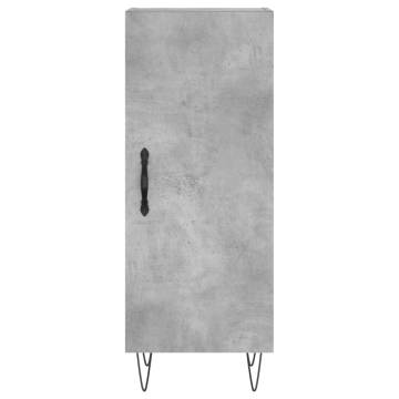 Highboard Concrete Grey - Stylish & Durable Storage Solution