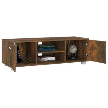 Stylish Smoked Oak TV Cabinet - 110x40x35 cm | HipoMarket