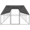 Outdoor Chicken Cage 3x12x2 m Galvanised Steel | HipoMarket