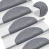 Self-adhesive Stair Mats 10 pcs Light Grey 65x21x4 cm Needle Punch Colour light grey Size 65 x 21 x 4 cm Quantity in Package 10 