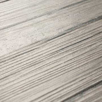 Non Self-Adhesive PVC Flooring Planks - Light Grey - 4.46 m²