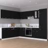 Sink Bottom Cabinet Black 80x46x81.5 cm | Durable Storage Solution