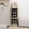 Shoe Cabinet Sonoma Oak 32x35x92 cm Engineered Wood Colour sonoma oak Quantity in Package 1 Number of Number of shelves 