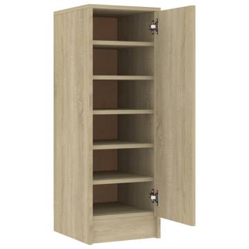 Shoe Cabinet Sonoma Oak - Stylish Storage Solution