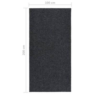 Dirt Trapper Carpet Runner 100x200 cm Anthracite | Hipo Market