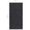 Dirt Trapper Carpet Runner 100x200 cm Anthracite | Hipo Market