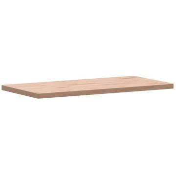 Solid Wood Beech Bathroom Countertop 80x40 cm | Hipomarket