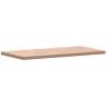 Solid Wood Beech Bathroom Countertop 80x40 cm | Hipomarket