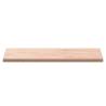 Solid Wood Beech Bathroom Countertop 80x40 cm | Hipomarket