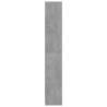 Concrete Grey Bathroom Cabinet - 30x30x183.5 cm | Hipo Market