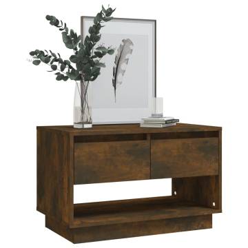 Stylish TV Cabinet in Smoked Oak | 70x41x44 cm | HipoMarket