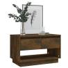 Stylish TV Cabinet in Smoked Oak | 70x41x44 cm | HipoMarket