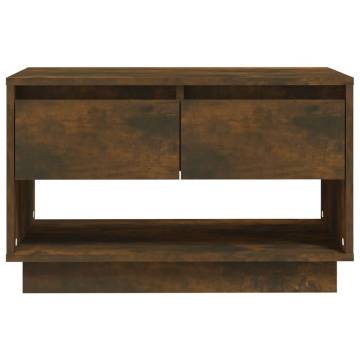 Stylish TV Cabinet in Smoked Oak | 70x41x44 cm | HipoMarket