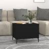 Stylish Black Coffee Table - 60x44.5 cm | HipoMarket UK